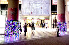 季節装飾には欠かせないクリスマス